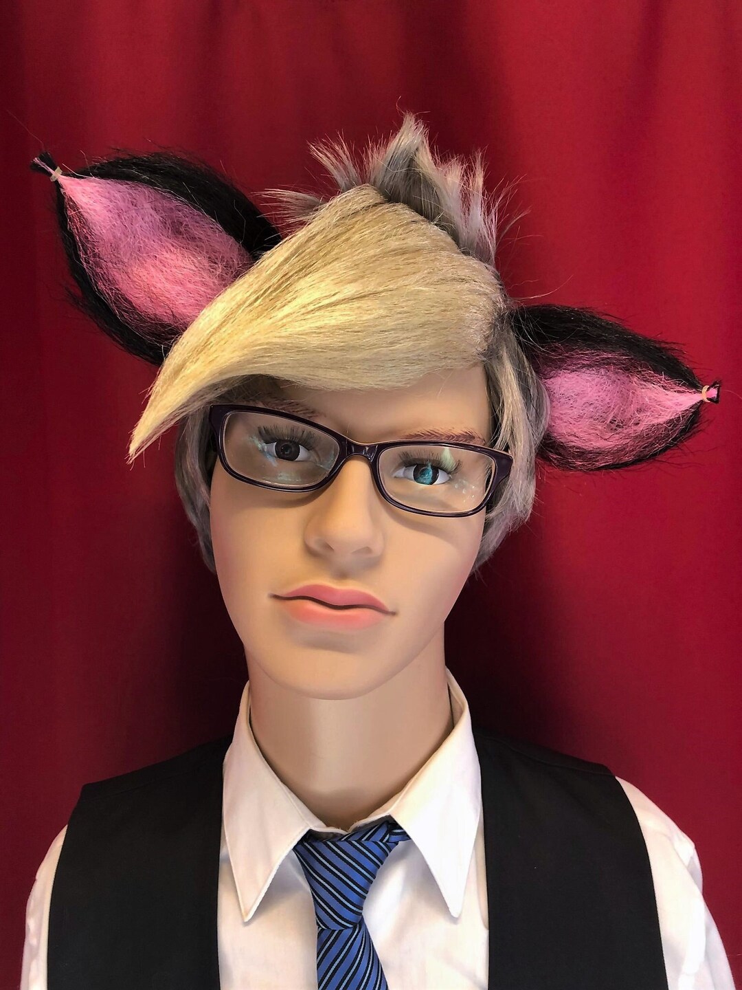 Raymond ACNH Cosplay Wig Only PROTOTYPE Animal Crossing New - Etsy