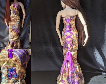 1/3 BJD Lace up Gown