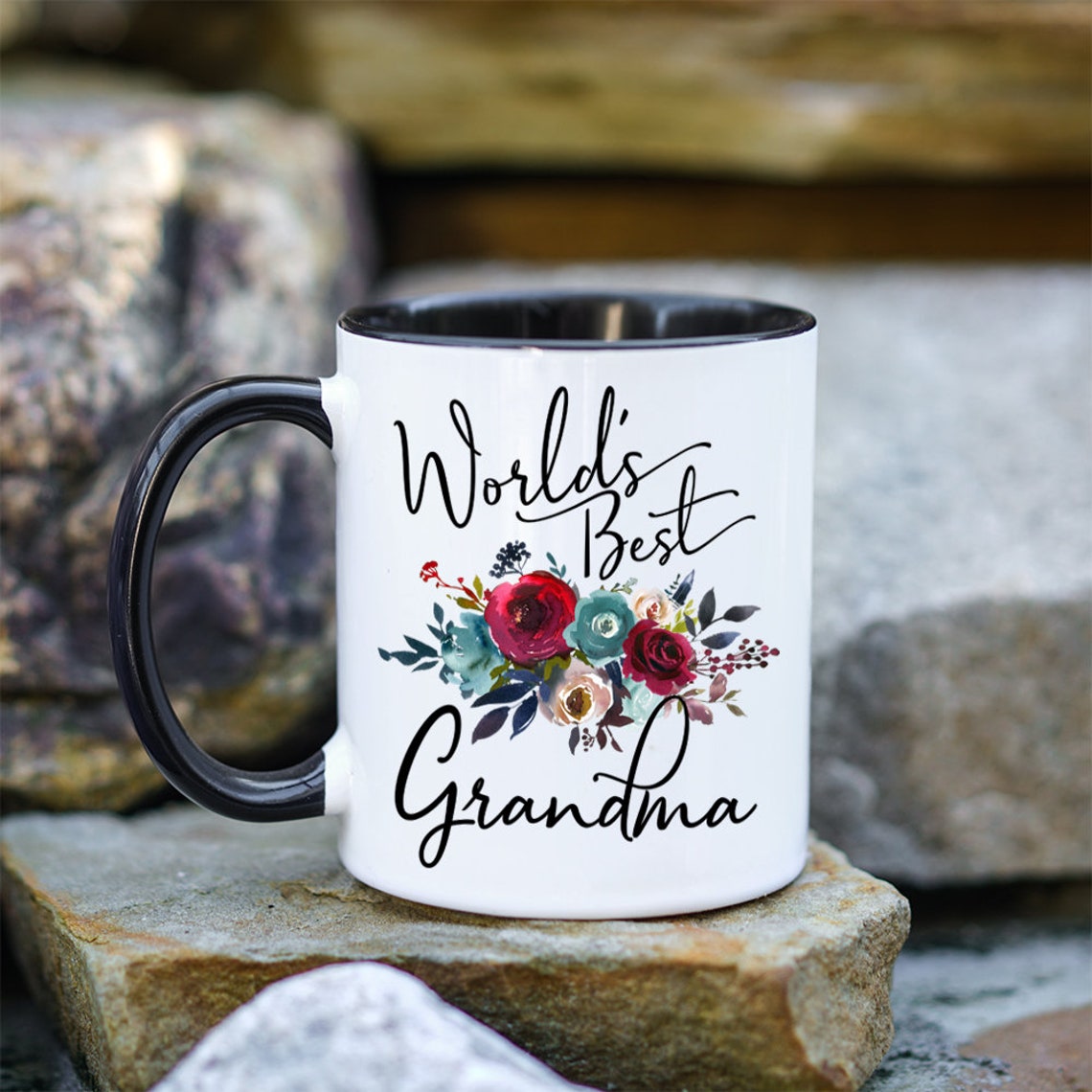 Worlds Best Grandma Mug Mug for Grandma Gifts for Grandma Etsy