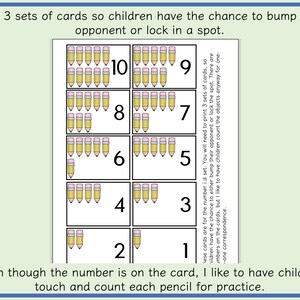 BUMP Math Games for Number ID and Addition to 12 or 18 Differentiated ...