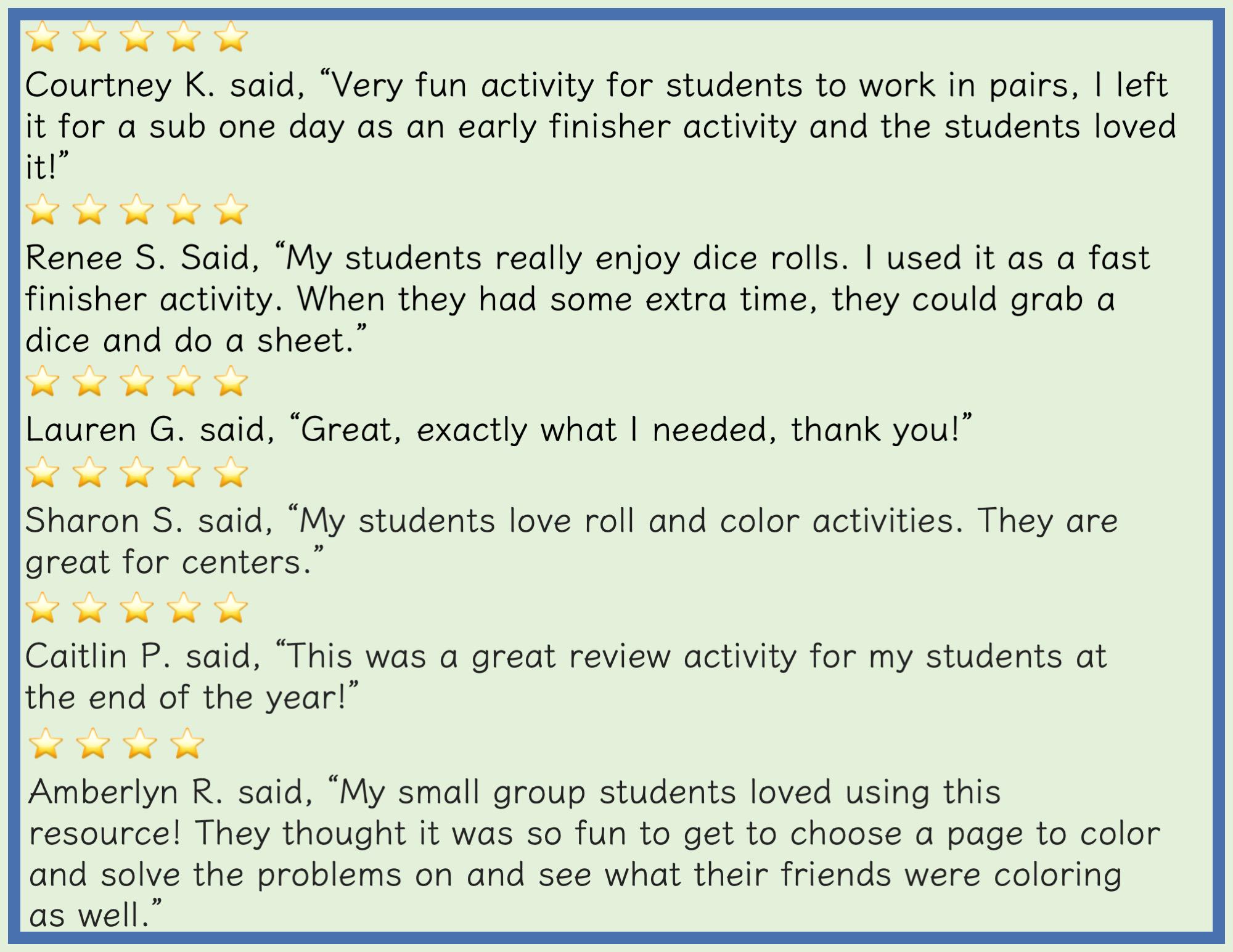 Roll, Add, and Color Math Dice Game/math Centers/grade 1 Math/fast ...