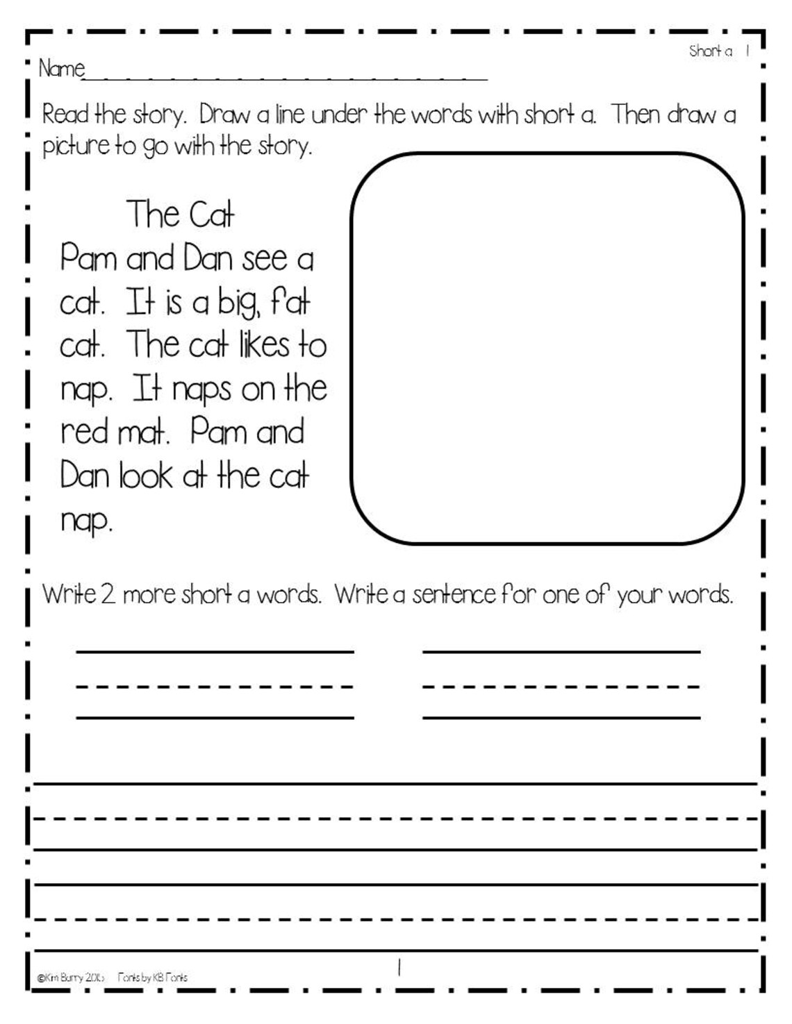 Short Vowel Stories A Set of 15 Short Vowel Stories by Teach | Etsy