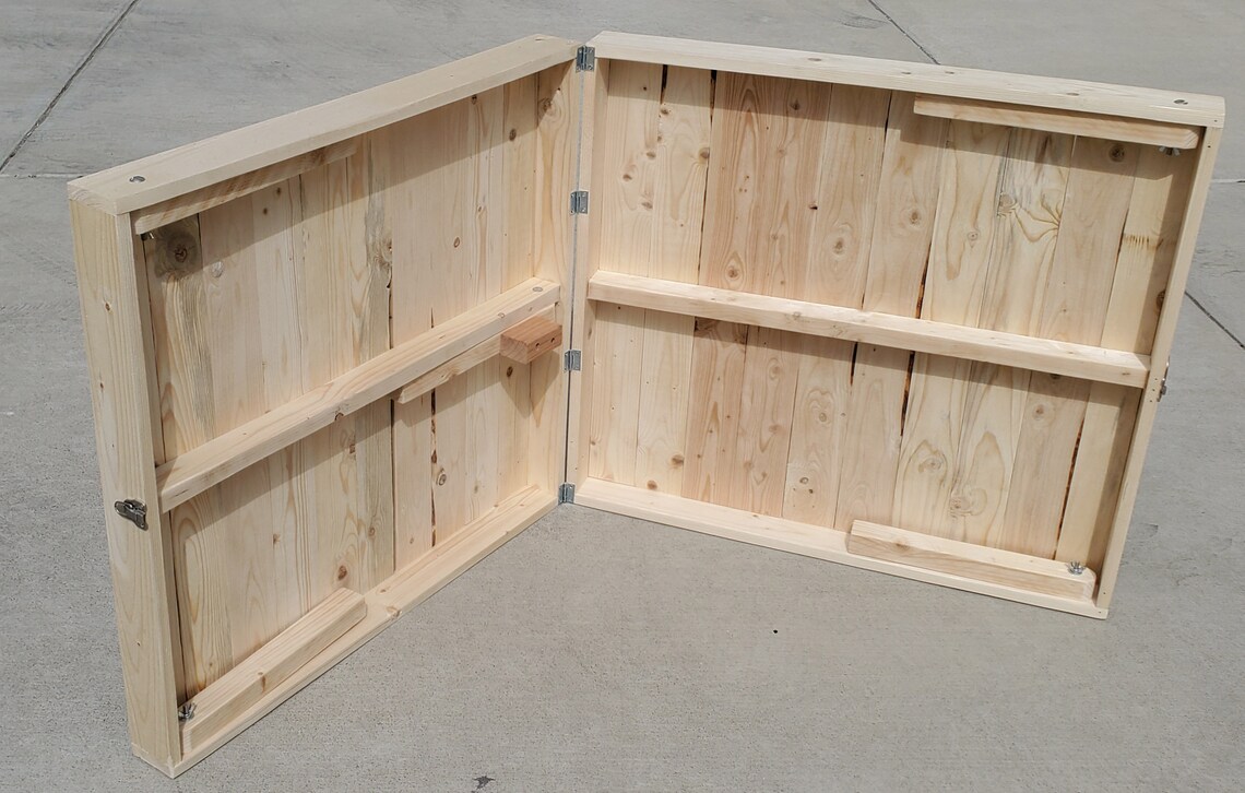 Folding Boho Wood Picnic Table with Foldable Legs Etsy