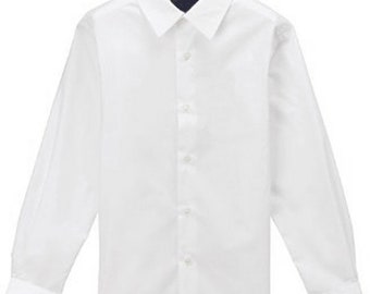 Formal White Dress Shirt for Boys From Baby to Teen