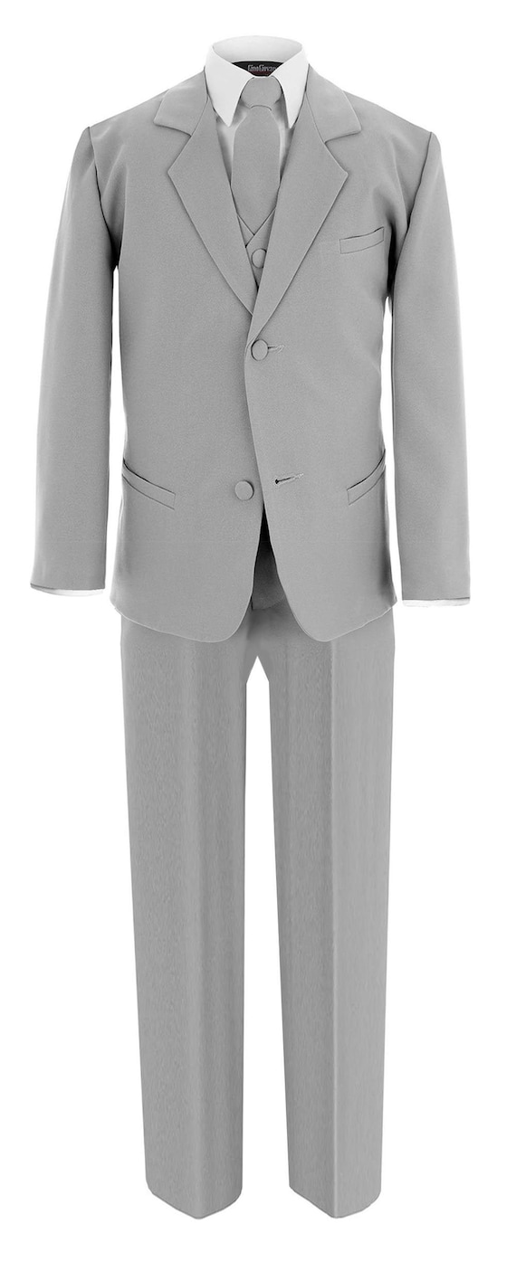 Black N Bianco Big Boys Suits in White Complete Outfit Set India | Ubuy