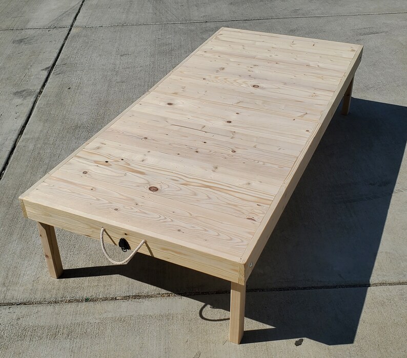 Folding Boho Wood Picnic Table With Foldable Legs Portable and Etsy