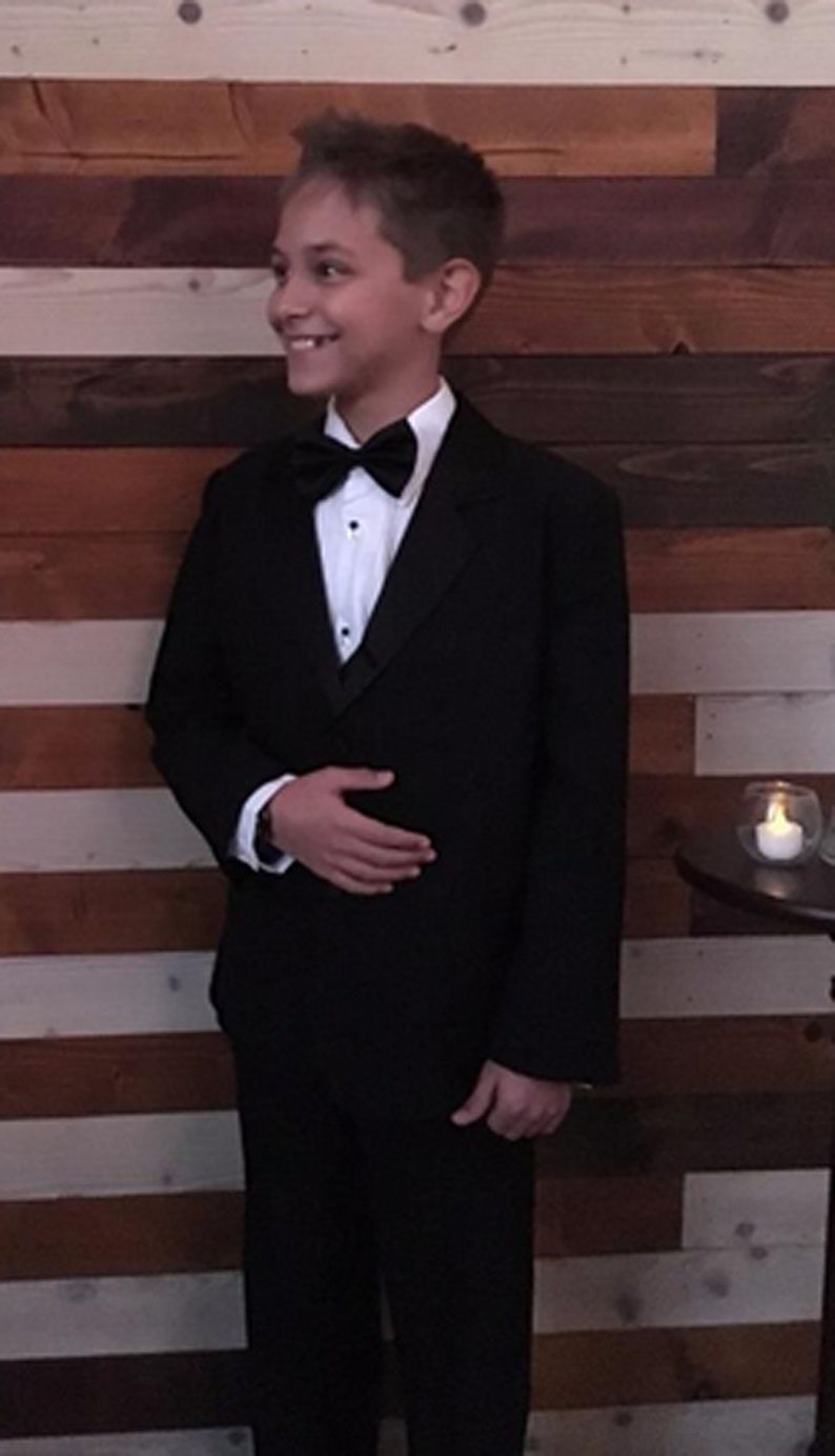 Traje de esmoquin formal para niños de niño con corbata | Etsy
