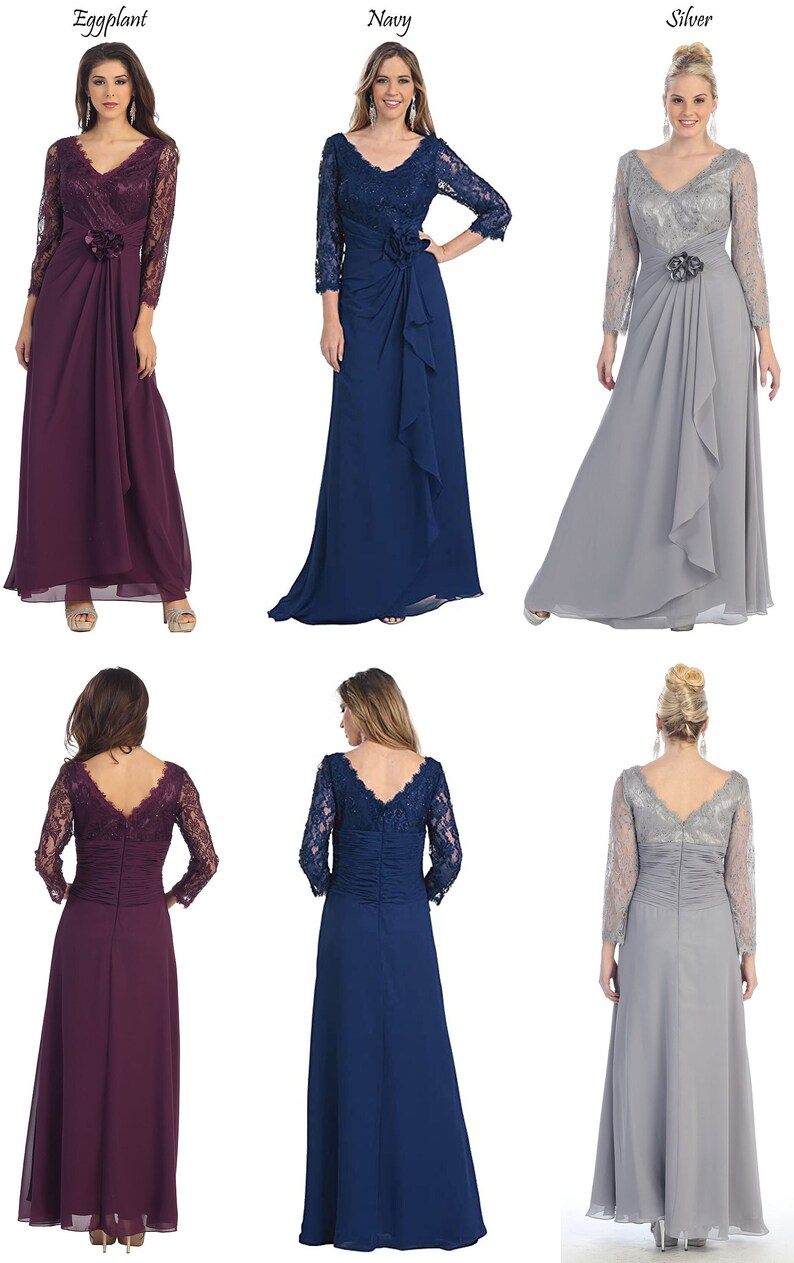 Mother of the Bride Formal Evening Dress Etsy