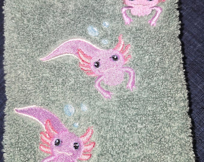 axolotl towel