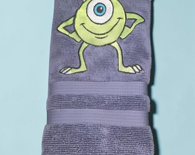 Monster inc towel