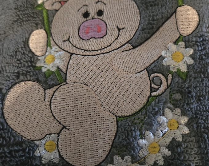 Pig towel