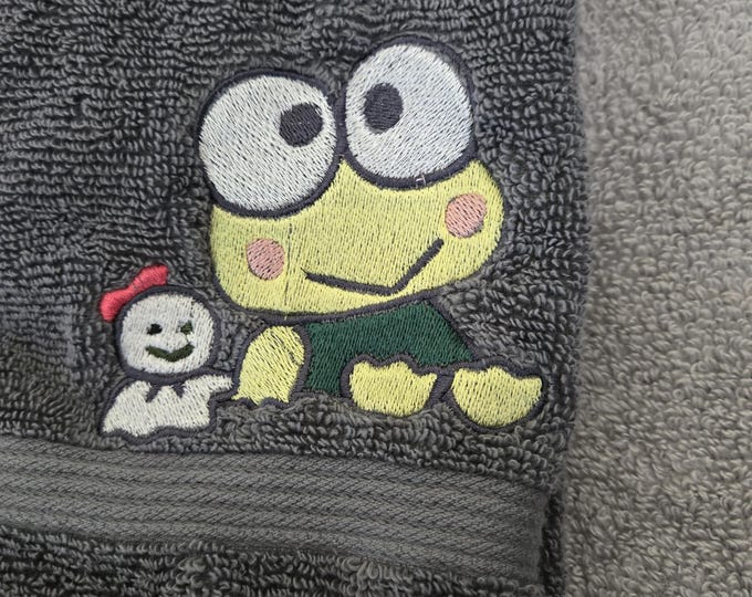 keroppi hand towel