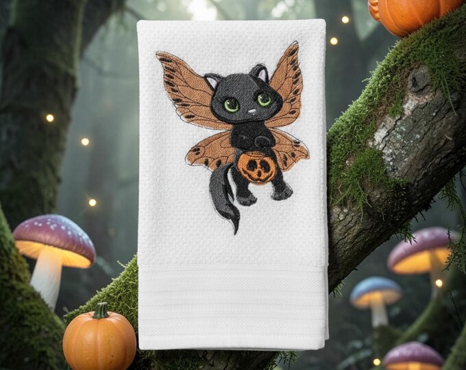 fairy cat towel