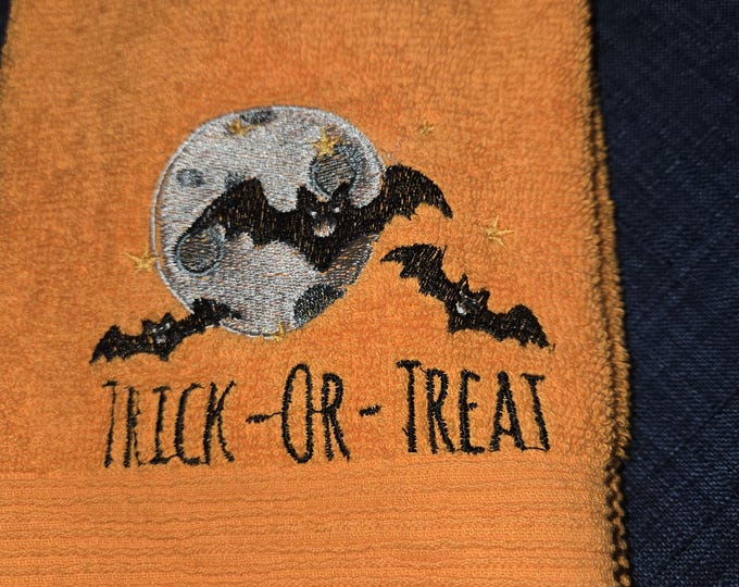 trick or treat towel