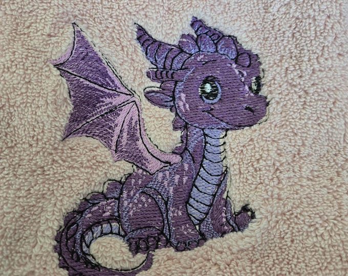Dragon hand towel