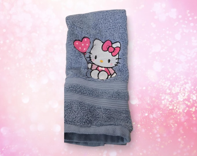 hello kitty towel