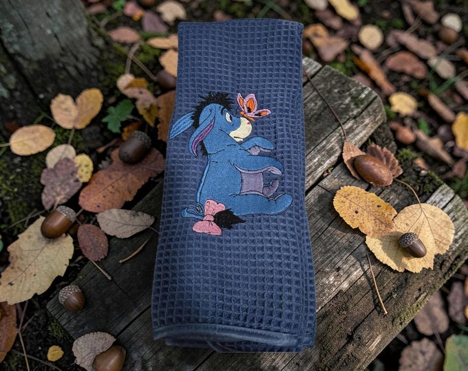 Embroidered eeyore Hand Towel