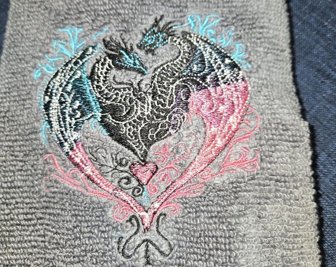 dragon towel
