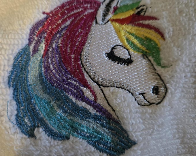 unicorn towel