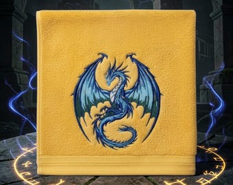 Dragon hand towel