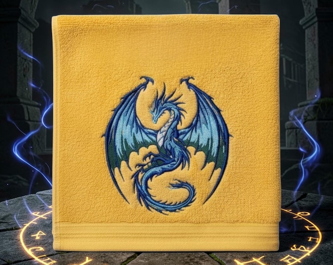 Dragon hand towel