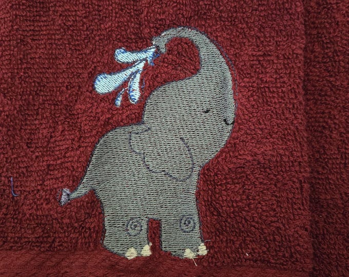 elephant towel