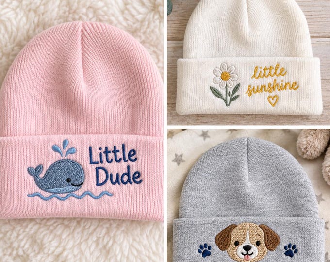 Custom baby beanie hats