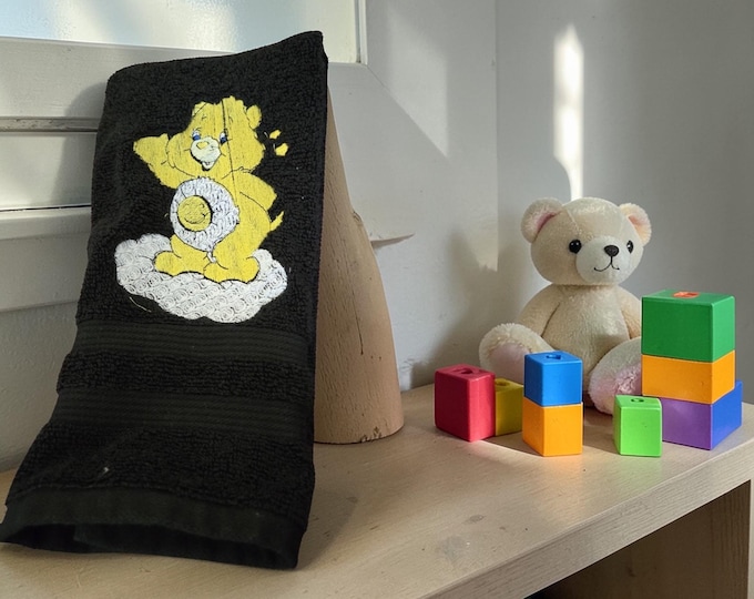 care bear hand towel
