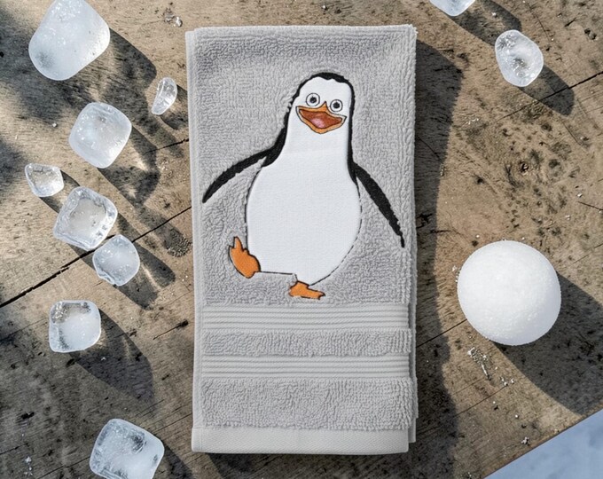 private the penguin towel