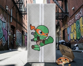 Embroidered ninja turtle