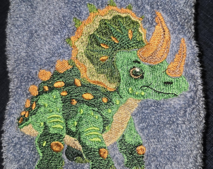 dinosaur towel
