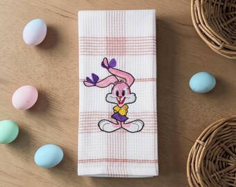 embroidered babs bunny towel