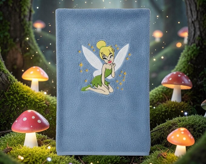 tinker bell towel