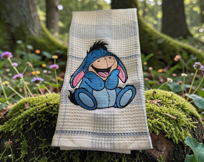 Embroidered eeyore Hand Towel