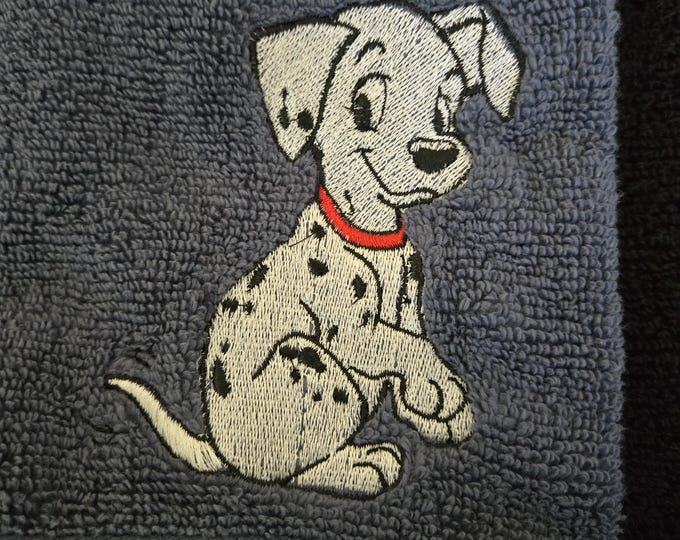 Dalmatian towel