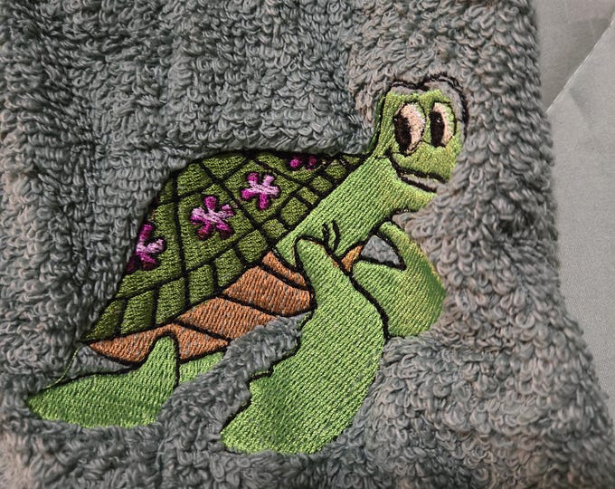turtle towel