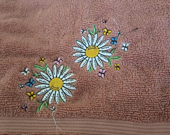 flower towel