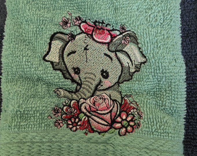 elephant towel