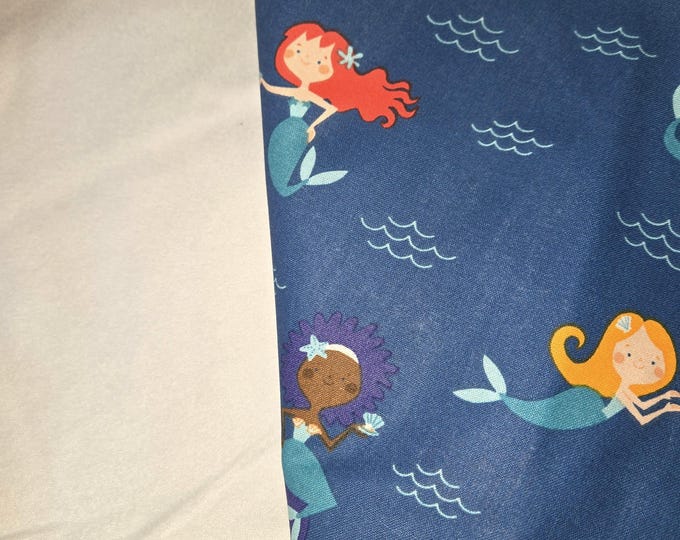 mermaid and Grey quillow