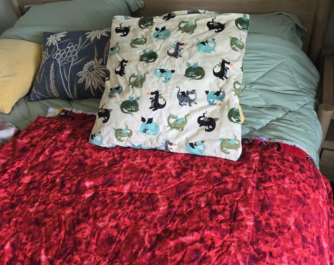 dragon flannel quillow