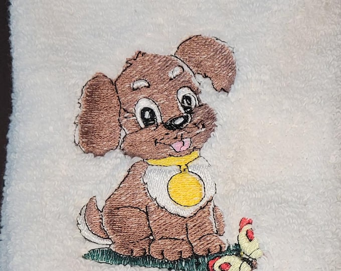 Dog hand towel