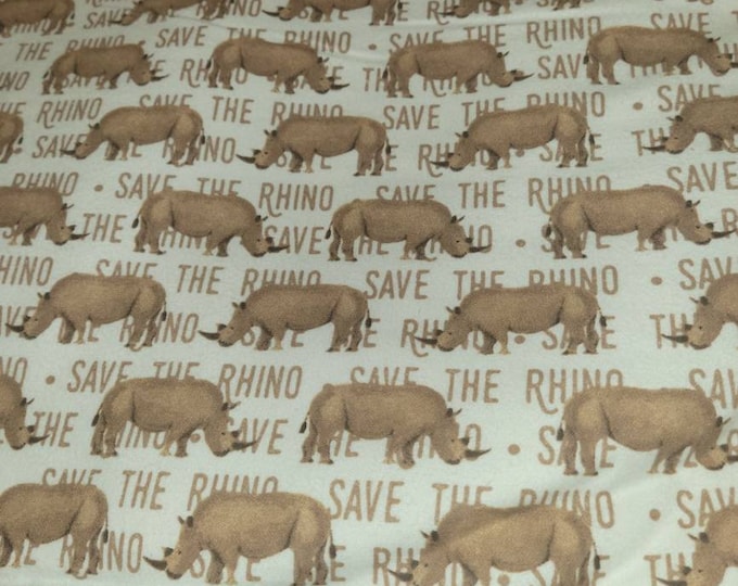 Save the rhino quillow