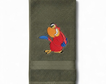 Embroidered Iago towel