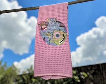Monster inc towel