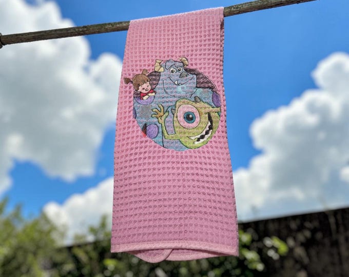 Monster inc towel