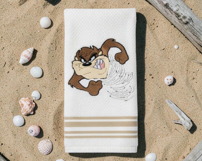 Tasmanian devil towel