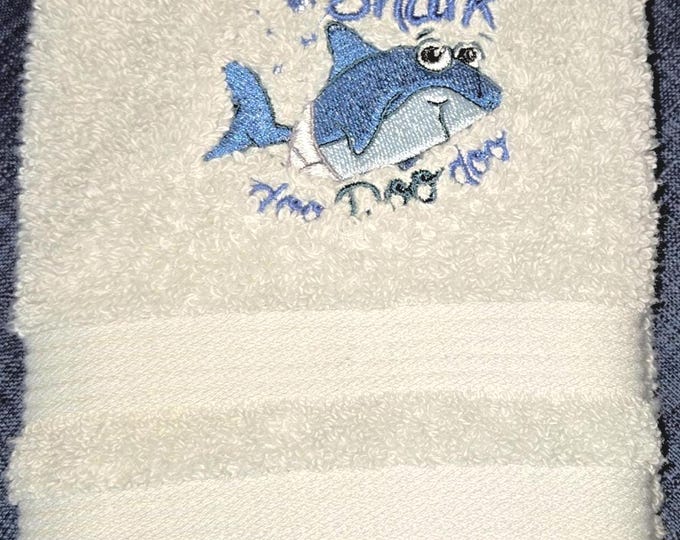 baby shark towel