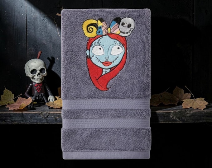 nightmare before christmas towel
