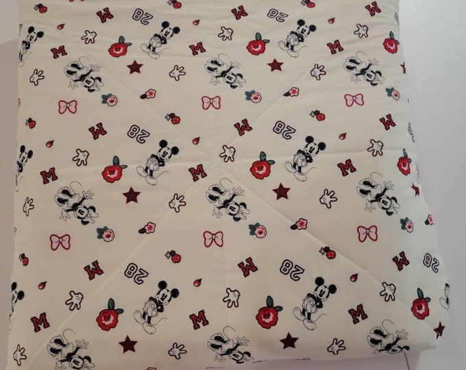Mickey & minnie quillow 70x40