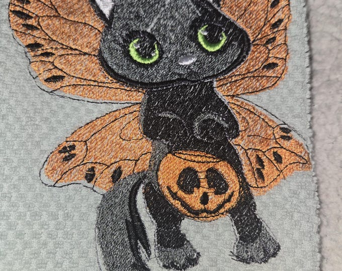fairy cat towel
